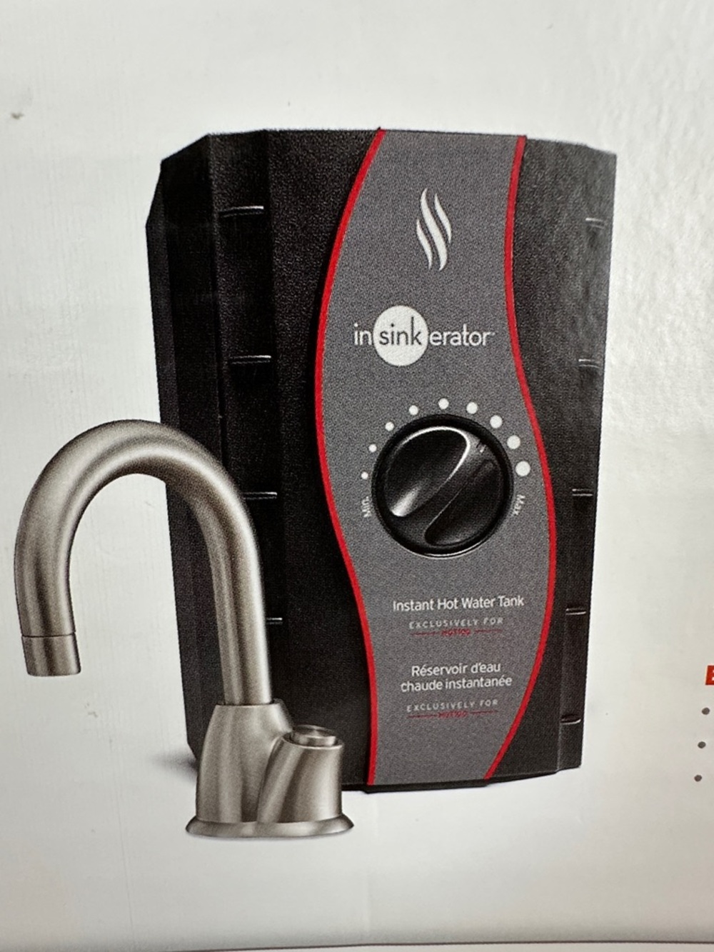 InSinkErator Hot 100 Instant Hot Water Tank - new in box